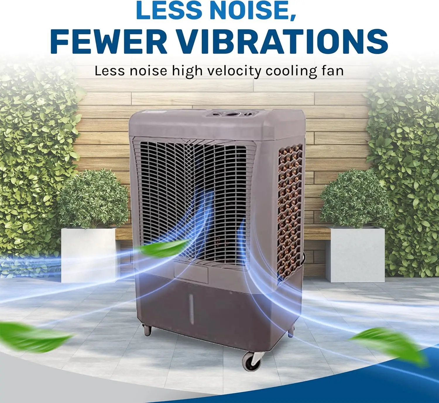 Coolers - 3100 CFM MC37M Evaporative Air Cooler with 3-Speed Fan - Water Cooler Fan 950 sq. ft. Coverage High Velocity Outdoor 6