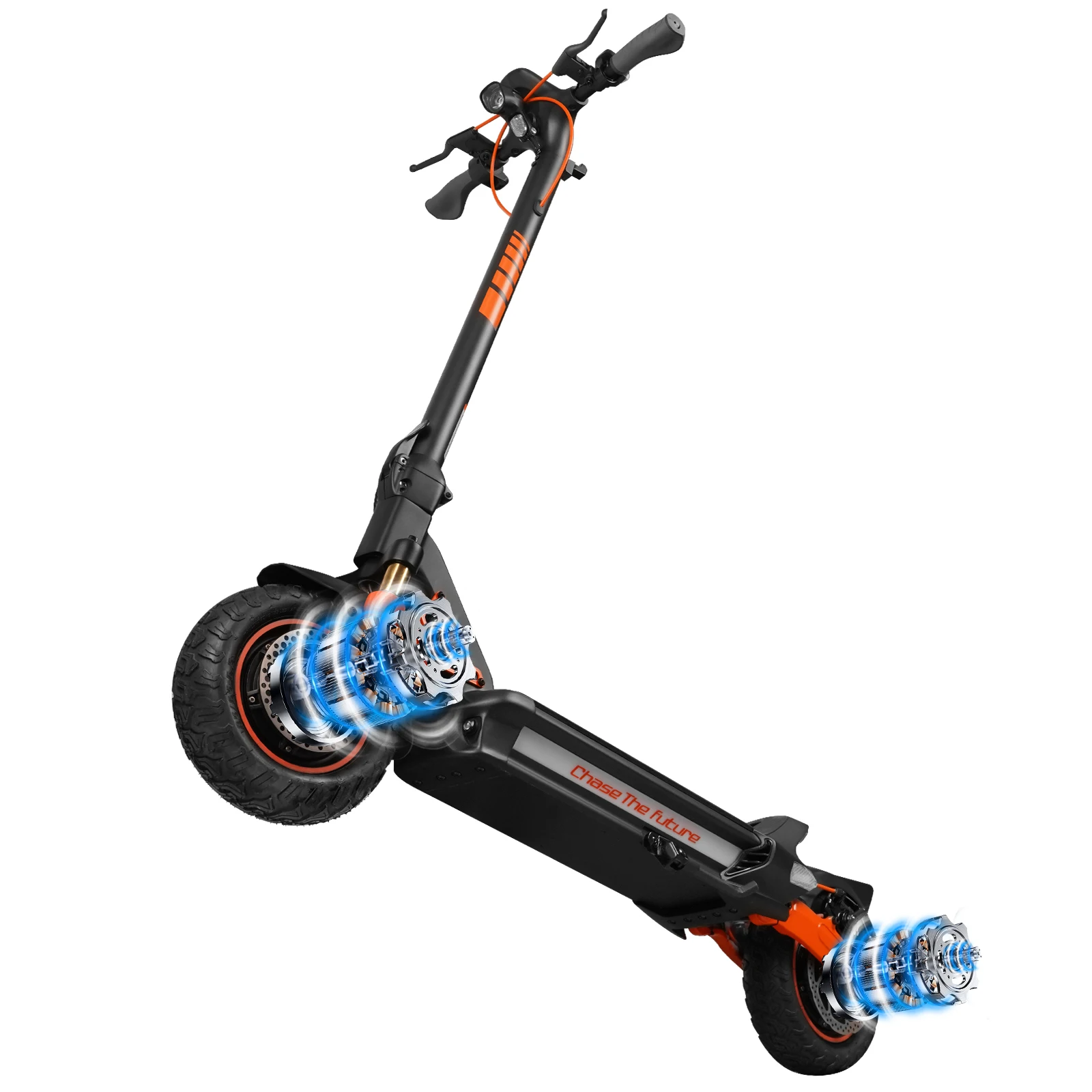 Off Road Scooter, Electric Scooter for Adult, 2400W-Dual Motor,50KMH, 60-80 range from esooterfty