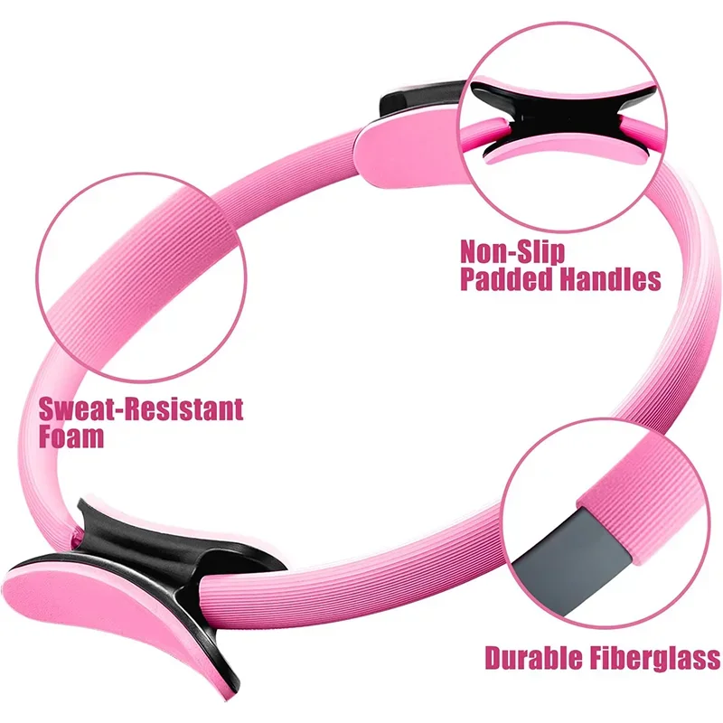 Pilates Ring Pilates Magic Fitness Circle Toning Thighs Abs and Legs Resistance Training Body Sport Fitness Yoga yoga circle pilates ring