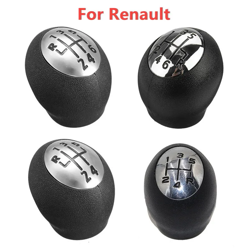 Car Gear Shift Knob 5 6 Speed Gear Shift Knob Lever Shifter Stick Handball for Renault Megane/Scenic/Laguna/Espace Vauxhall/Opel Movano