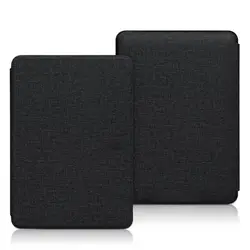Premium Leather Protective E-Reader Case with Auto Sleep/Wake and Shockproof Design - C2V2L3 2022 11th (Black)