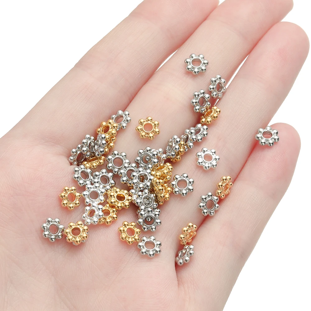 Flower Spacer Beads Daisy 3