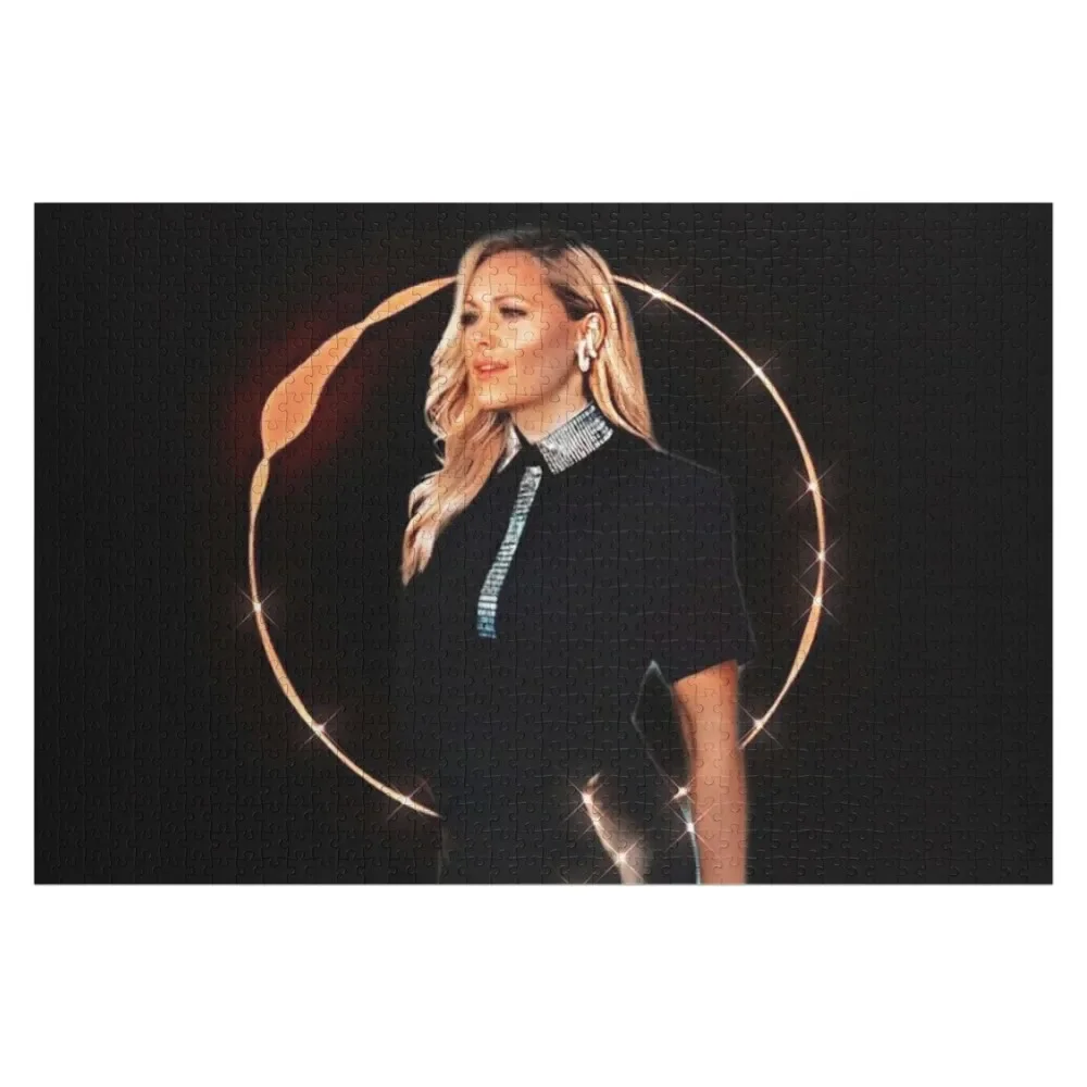 

Helene Fischer - Circle Fire Aesthetic Jigsaw Puzzle Custom Custom Child Gift Jigsaw Custom Personalized Gift Puzzle