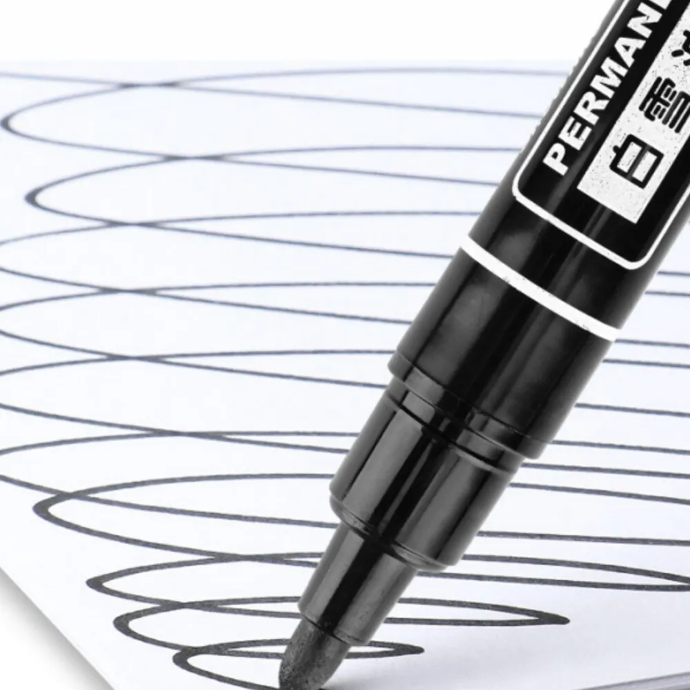 10pcs Oil Based Paint Pen Quick Dry Waterproof Marker for Rock Wood Fabric Plastic Canvas Glass Mugs