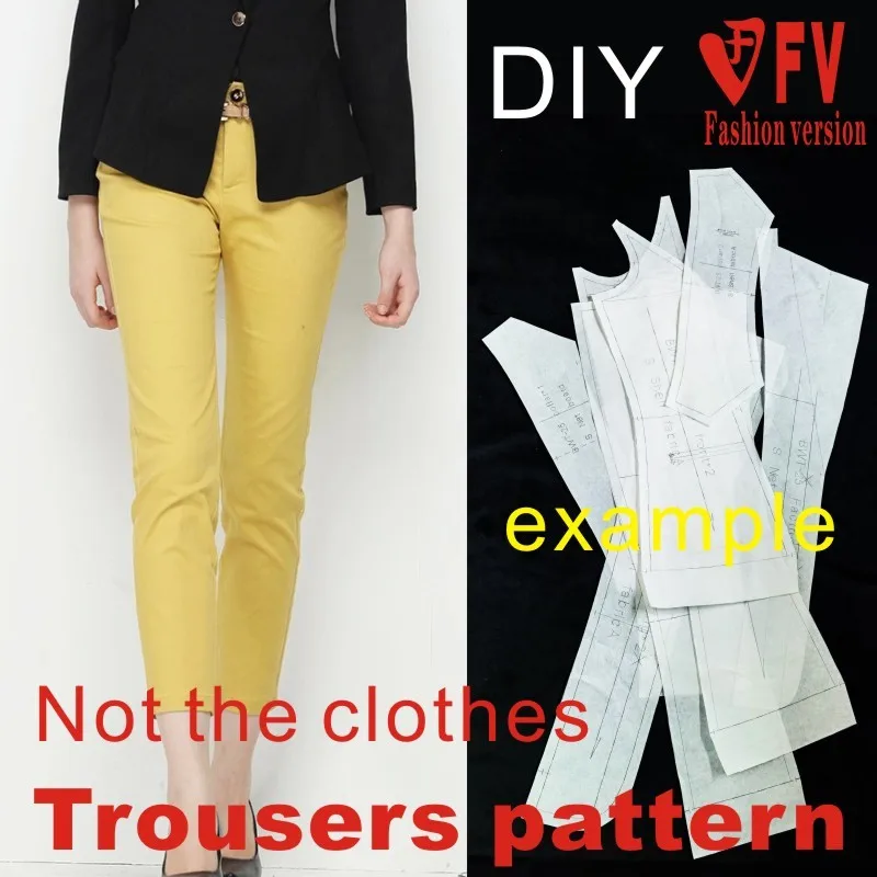 pants sewing pattern The trousers pattern(Not the pants) BCK-17