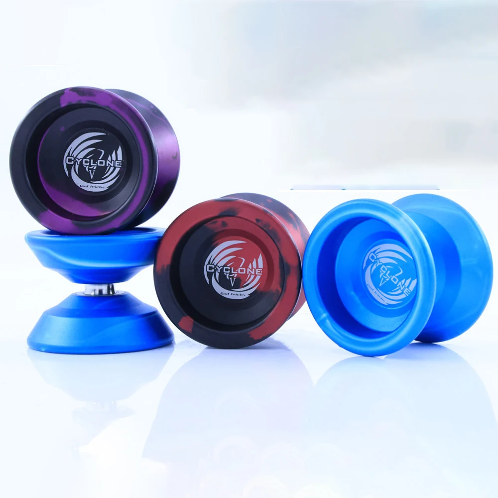 Yoyo Professional Metal Yoyo with 10 Ball Bearing Alloy Aluminum High Speed Unresponsive YoYo Toy for Kids Adult