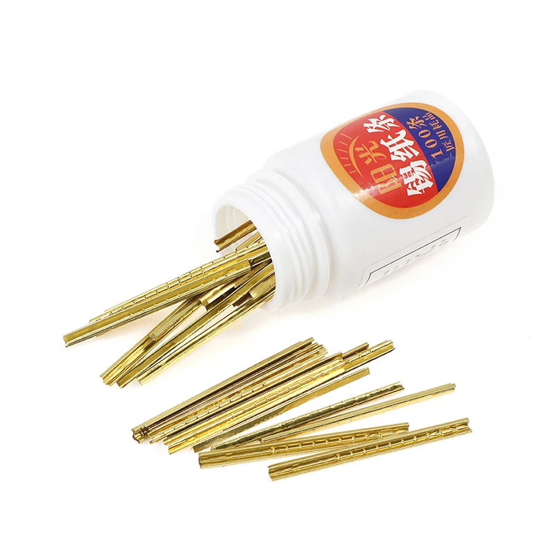 Locksmith Tool Finished Tin Foil Strip 4.6cm Single Row Or Double Row Gold And Silver Tin Foil Key Consumable Tool 90pcs/Box locksmith tools locksmith extractor tools lock pick tools lock pick set lock repair tool tin foil key