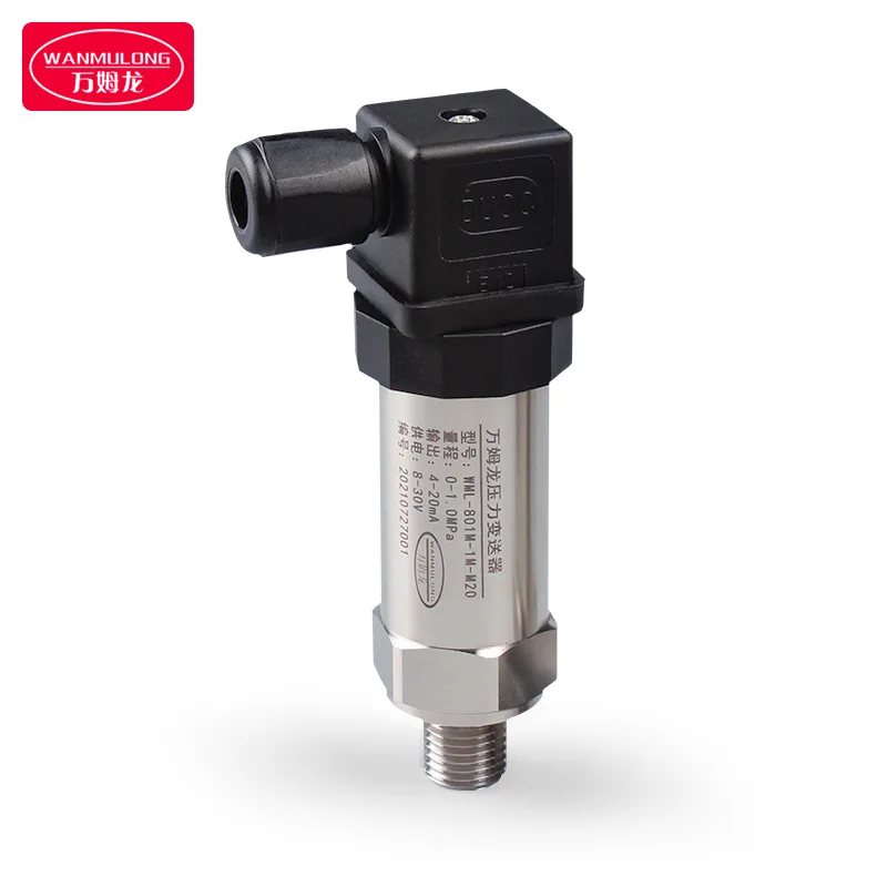 Oil Fuel Pressure Sensor Gauge G1/4 Modbus 420ma Water Pressure Transmitter Linear Output Air