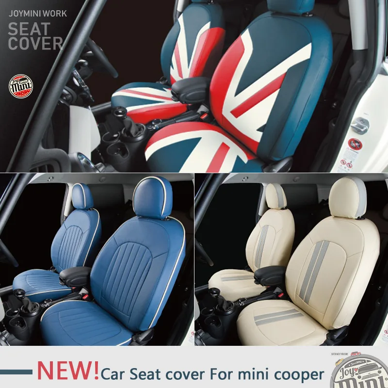 

For Mini Cooper F54 F55 F56 F57 F60 HATCHBACK CABRIO R60 F60 COUNTRYMAN Custom CAR SEAT COVER ACCESSORI