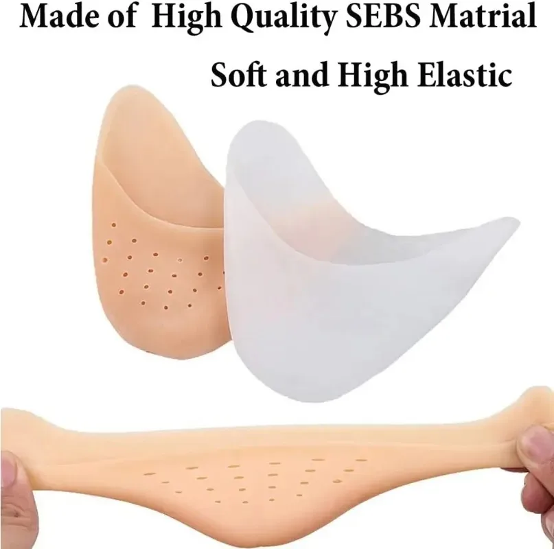Silicone Toe protection Forefoot Pads shoe insoles forefoot pads toe pads