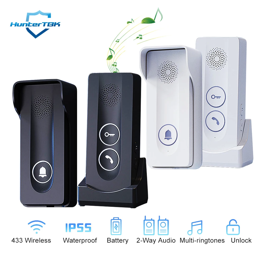 Interphone sans fil avec sonnette