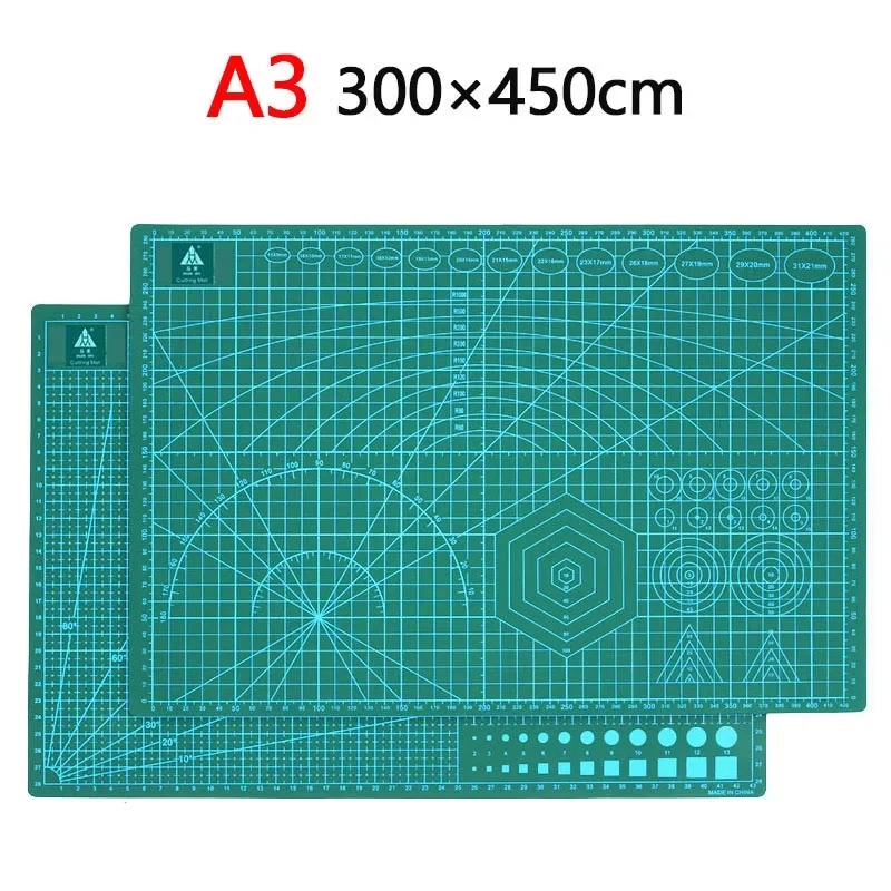 

A3/A4/A5 Double Sided Cutting Mat Cut Pad Patchwork Tool Handmade Cutting Plate Dark School Supplies 22x30cm 30x45cm