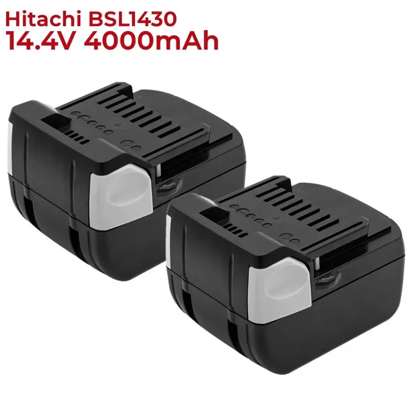 

100%14,4 V 4000mAh Hitachi lithium-ionen batterie pack für power tool combo kit BSL1430 BSL1460B BSL1830 BSL1860B