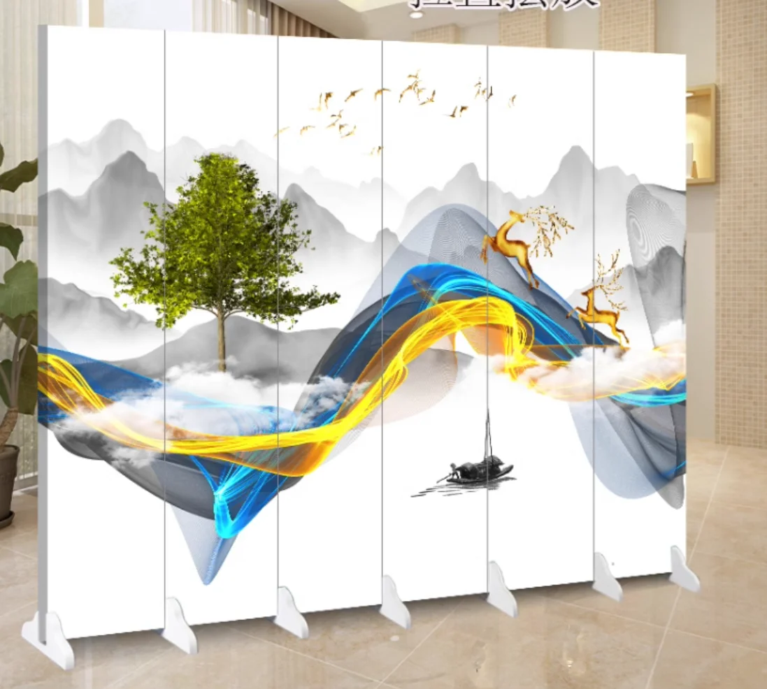 서재 침실용 이동식 스크린 파티션, 심플하고 모던한 