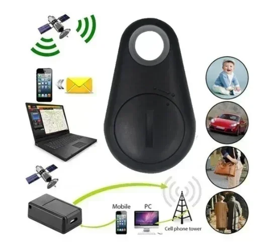 미니 반려동물 스마트 트래커, 블루투스 4.0, GPS 알람 로케이터, 키체인, ..