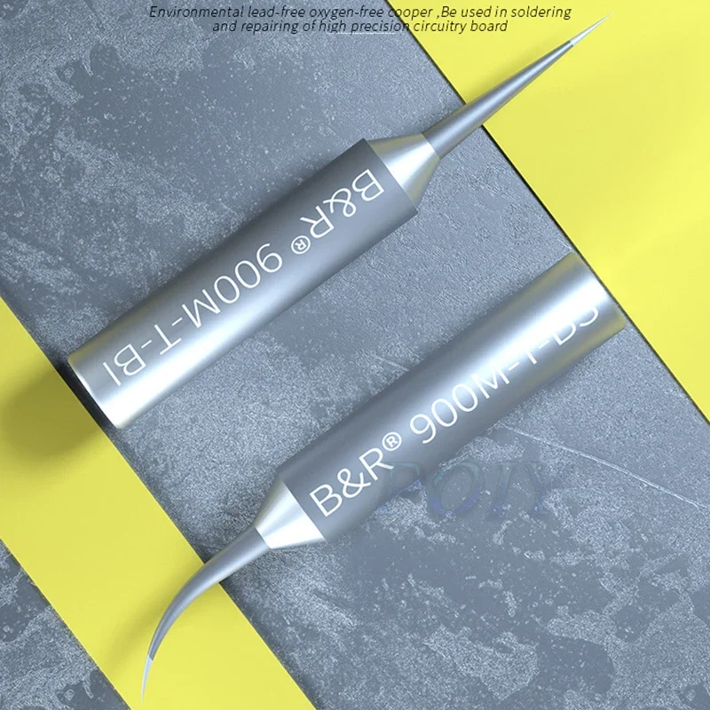 0.1mm Ultra Thin Soldering Iron Tips 900M-T-BI/BS Solder Joint Long Life High-speed Heat Transfer Solder Iron Sting soldering iron tips