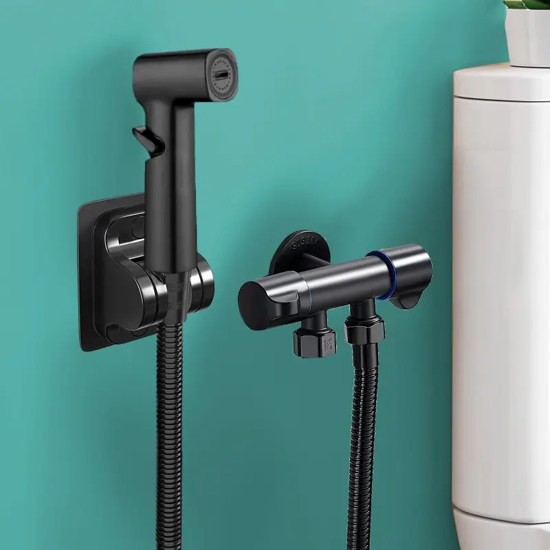 Toilet Flushing Gun Bidet Sprayer Faucet Spray Gun 3 PCS Household Toilet Flushing