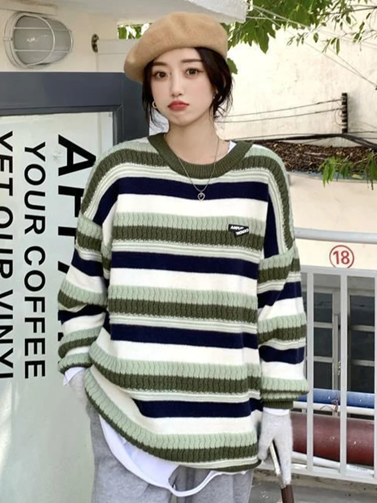 Maglione Lungo Donna Invernale A Maglia - Elegante, Tinta Unita, Manica Lunga, Vestibilità Oversize