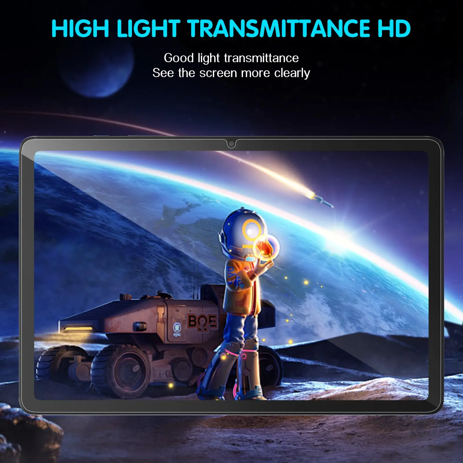 Premium Tempered Glass Screen Protector - HD Clear and Scratch-Resistant Protective Film
