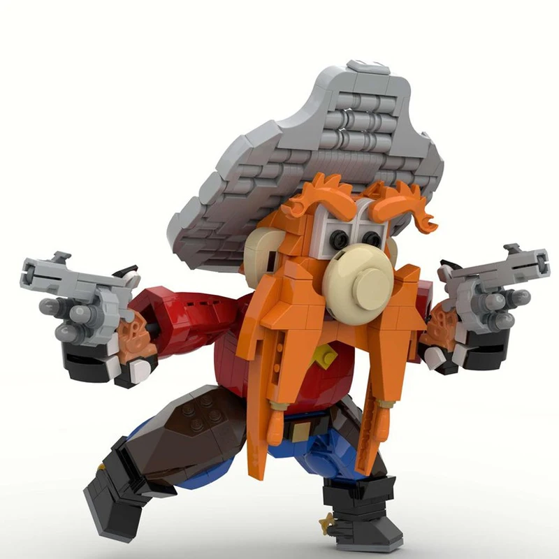 Figurine Nano Bricks Sam le pirate