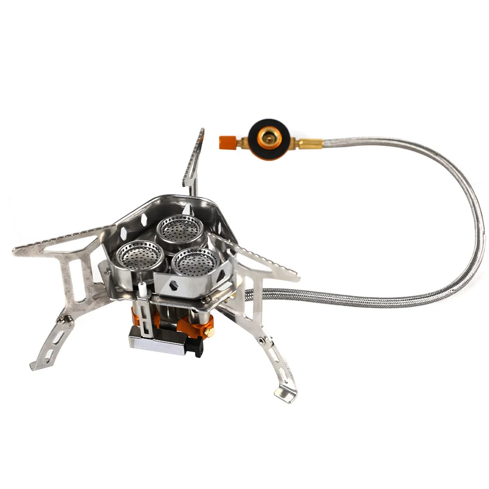 Camping Gas Stove 5800w Steel Ignition In Box