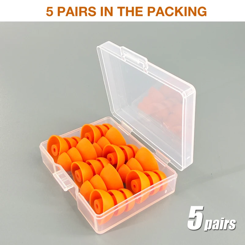Triple Flange Eartips Replacement for Elgin Discord Gen 3/ Gen 2/ Rumble/Rumble Wired & Se846 Se535 Se215 Aonic4 Aonic5