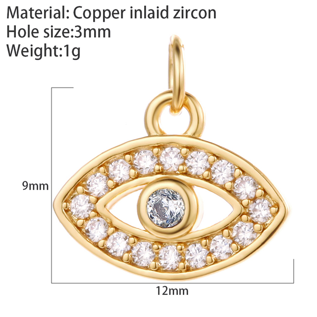 and Greek Eye Pendant Charms for Diy Earrings Keychain Necklace Bracelet Evil Blue Eye Charms for Jewelry Making Supplies