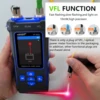 ZHOUCE NF-8508 Network Cable Tester Optical Wire Meter Tracer LCD Digital Rechargeable Network Line Finder Wire PoE Checker 6