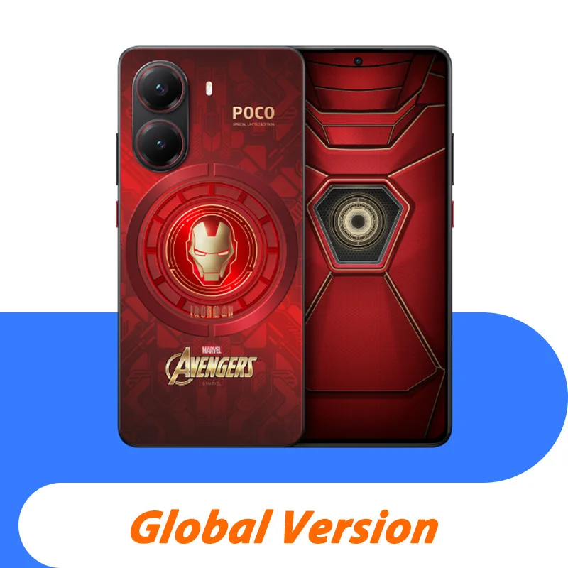Global Version POCO X7 Pro Iron Man Edition Smartphone