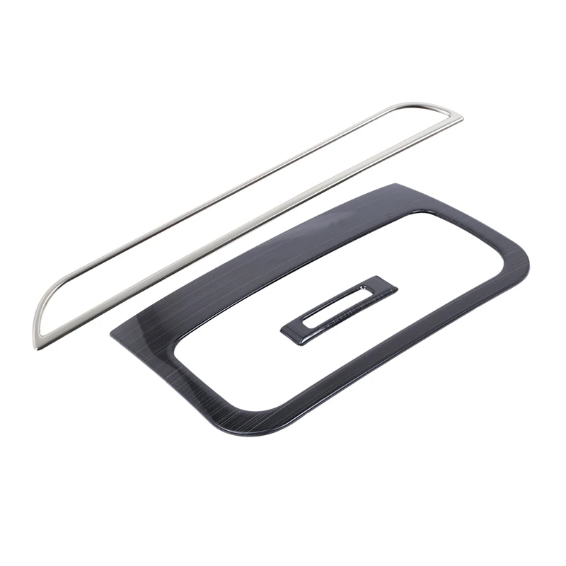 

Автомобильная центральная консоль CD панель отделка рамка наклейка крышка с автомобильным подлокотником задний кондиционер Выходная рамка Крышка отделка