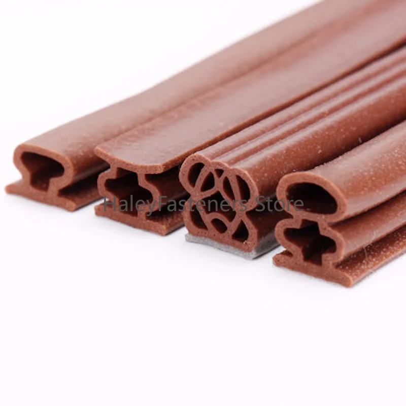 Lot De 8 Joints D'Angle De Porte Auto-Adhésifs Uxcell - Couleur Marron (2x1,7 Cm) - Neuf