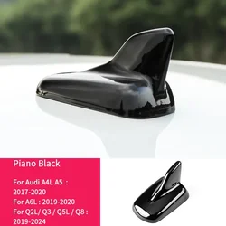 Exterior Shark Fin Antenna Cover Protective Cap (Piano Black)