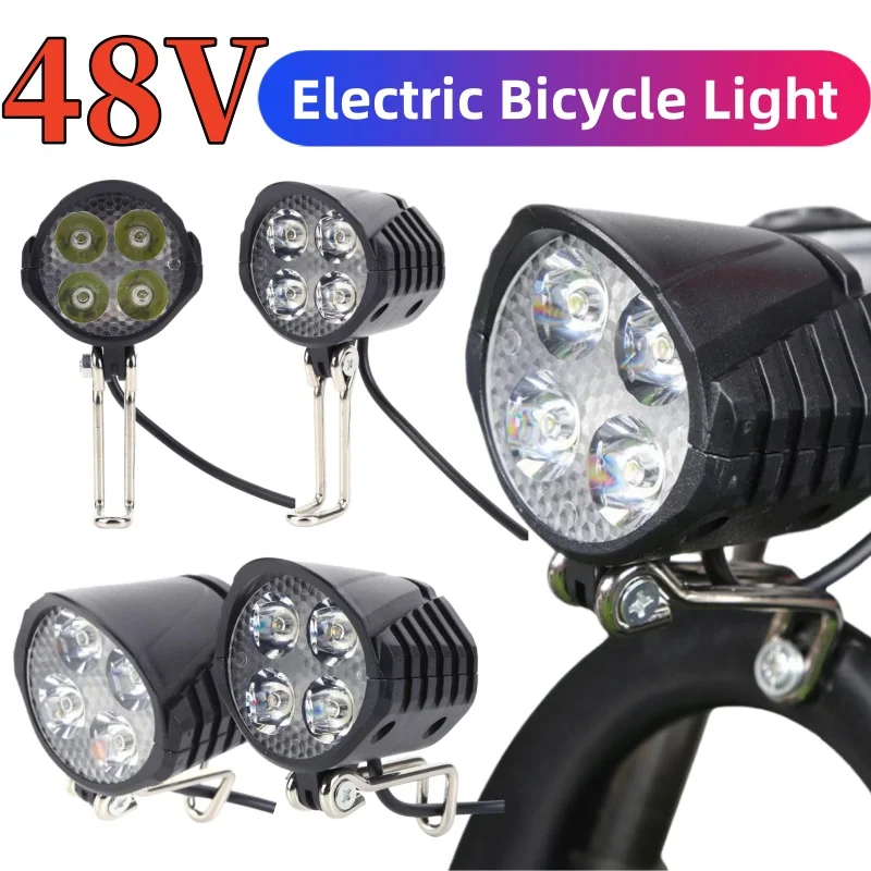 Faro Anteriore LED Per Bicicletta Vintage – Lampada Retrò 160° – Alluminio Argento/Nero – Luce Anteriore A Batteria