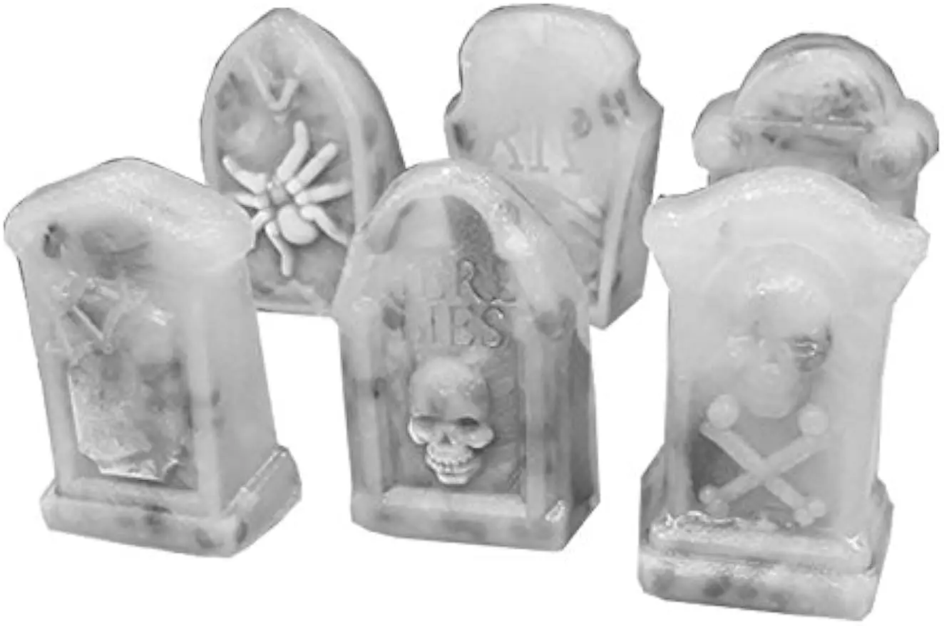 Ice Cube Maker 3D Silicone Tombstone Ice Cube Tray Halloween Cake Decoration Baking Tool Kitchen Accessories