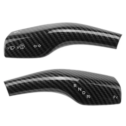 Premium Steering Lever Handle & Shifter Protection Cover (Carbon fiber style)