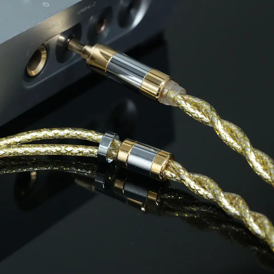 XINHS HA015 Litz HiFi Audio Cable Monocrystalline Copper Palladium