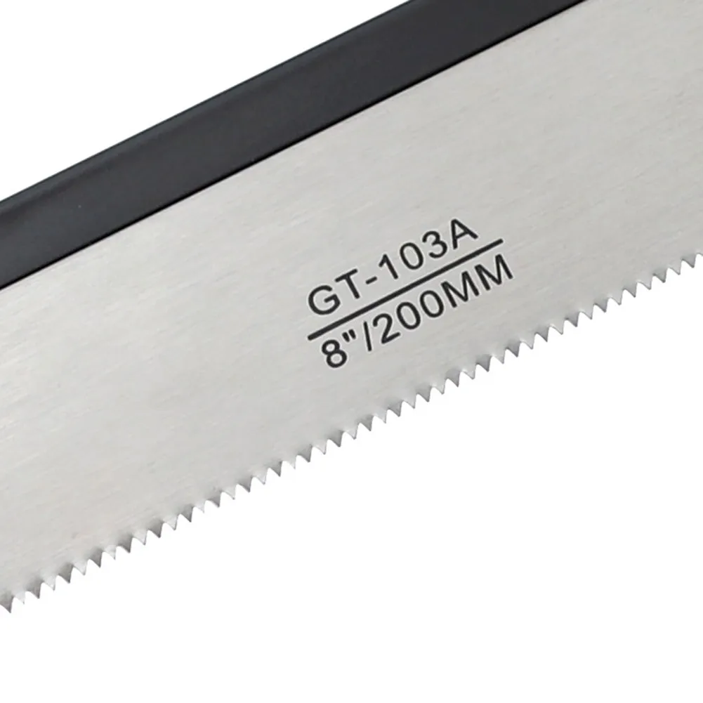 Small Hand Saw 3-edge Japanese Saw Manganese Steel 200/250mm for Camping Tenon Cutting Garden Pruning Woodworking