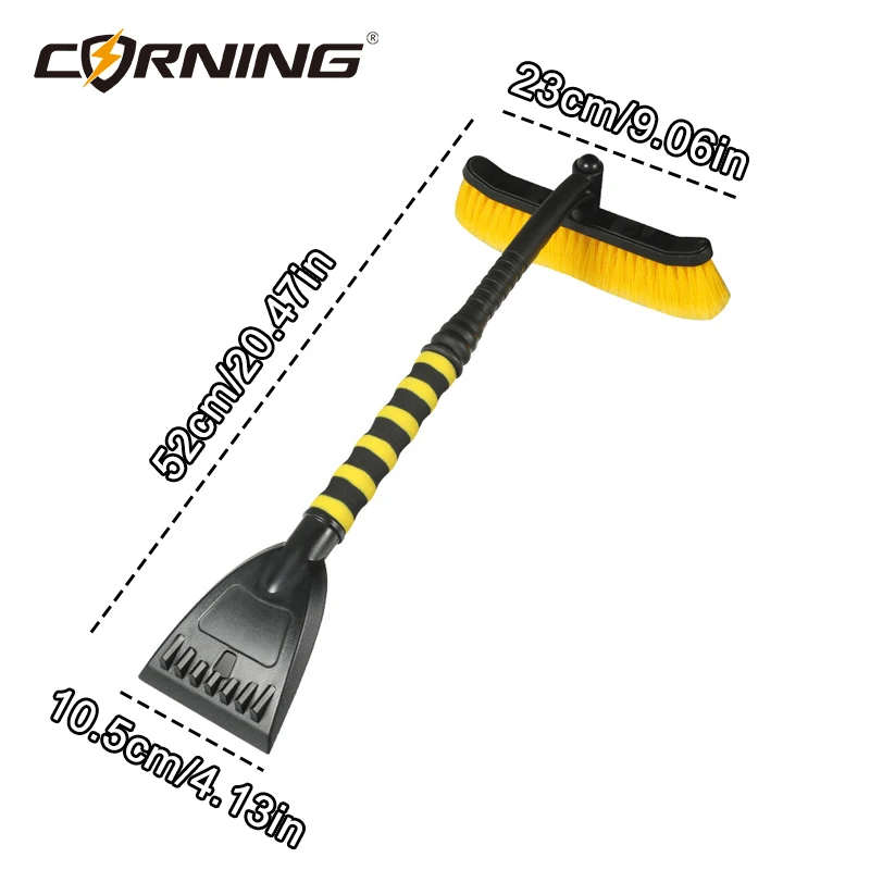 Car Snow Brush Windshield Scraper Cleaning Brushes Ice Removal Defrost Winter Shovel Remover Wash Tools Cleaner Window Squeegee