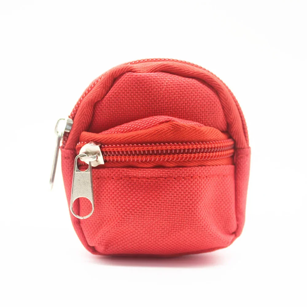 TOYANDONA Mini Zaino In Tessuto Verde Per Bambole – Accessorio In Miniatura Per Case Delle Bambole E Ornamenti Fai Da Te