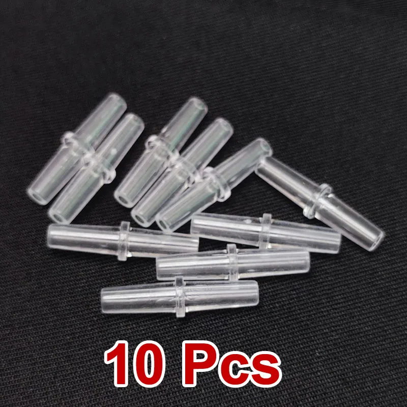 10 stücke 4mm Gerade Geformte Aquarium Air Line Schläuche Gelenke Sauerstoff Luftpumpe Linie Schläuche Gelenke Anschlüsse Zubehör – Detail 1