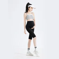 Pregnant Women Leggings Five-point Pants Wholesale Summer Spring New High Waist Abdominal Pants Large Size Pregnant Women Pants