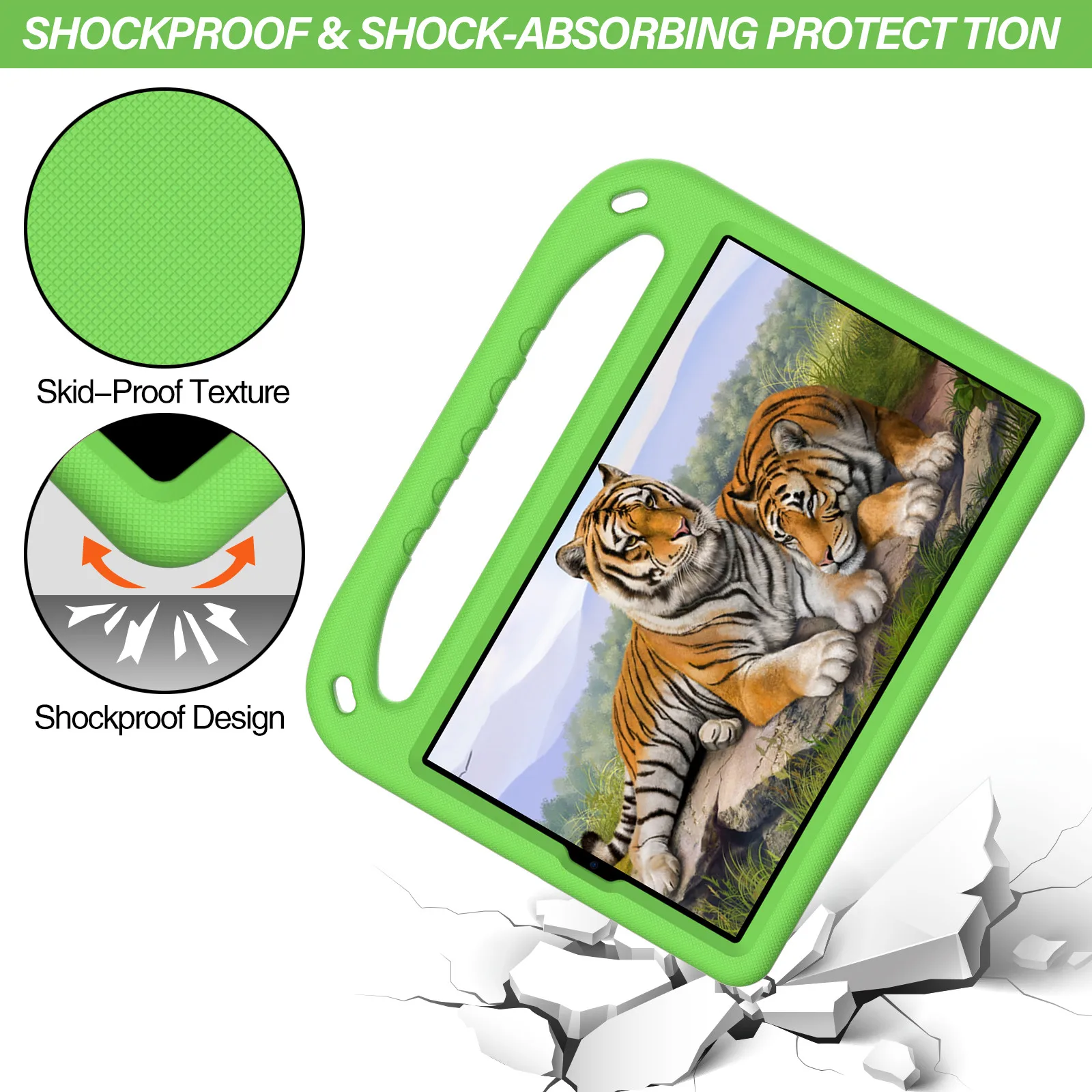 For Tablet Lenovo Tab M10 TB-X606/X605/X505/X705/X306 M8 TB-8505 Case Hand-held Soft Drop-proof Kids EVA Holder Cover Funda