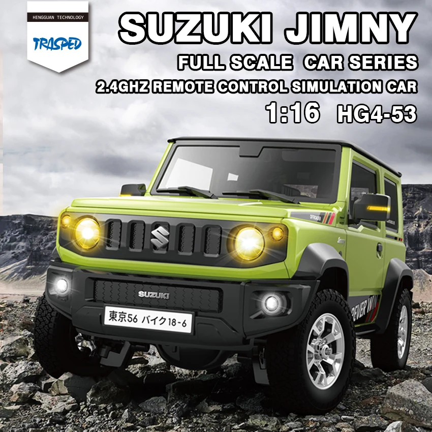 HG4-53 Pro Licensed SUZUKI JIMNY 1/16 Scale 2.4GRemote Control Car