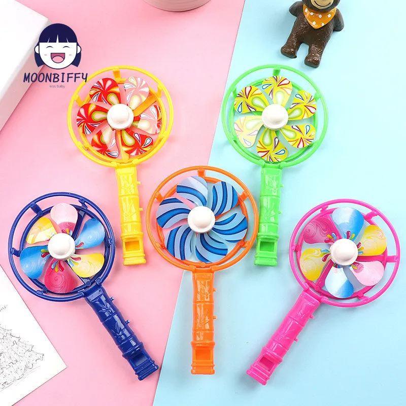 

10PCS Children's Toys Classic Plastic Whistle Windmill Festival Birthday Party Gifts Back To School Presents Toys Kids Party