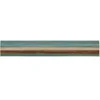 Turquoise Blue Green Wood Striped Linen Table Runners Dresser Scarves  Decor for Kitchen   Holiday Party 6