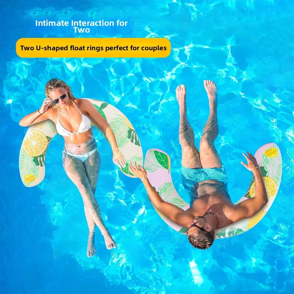 U Shaped Inflatable Swim Ring Pool Floatie Comfortable Neck & Back Support Floating Tube for Pool Beach Water Sports 3 U Shaped Inflatable Swim Ring Pool Floatie Comfortable Neck & Back Support Floating Tube for Pool Beach Water Sports 3