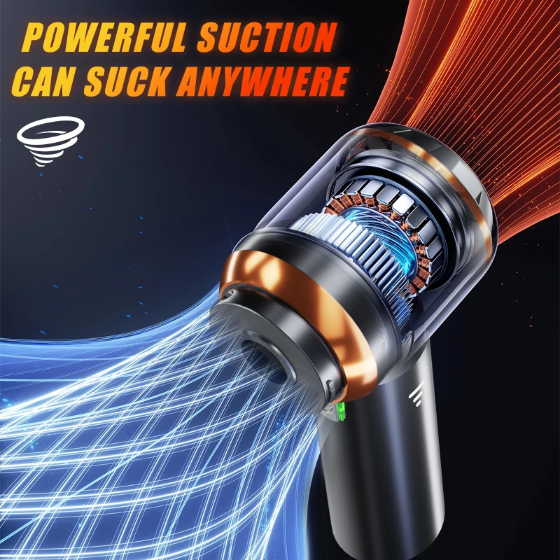 CENRR 998000PA Vacuum Cleaner Car Portable Wireless Cordless Vacuum Cleaner Handheld Poweful Cleaning Machine Home Appliance 4