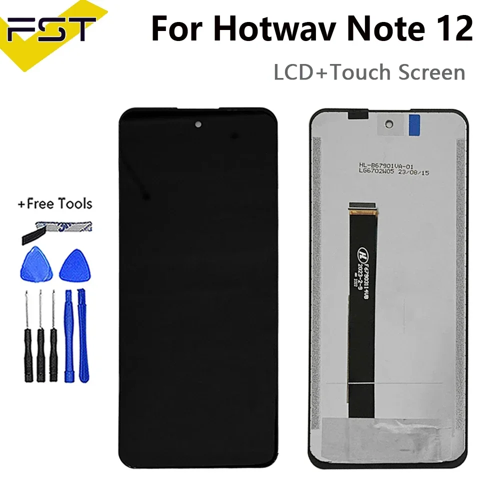 

6.8" Original Display For Hotwav Note 12 Note12 LCD Display Touch Screen Digitizer Assembly For Hotwav Note 12 Screen Repair