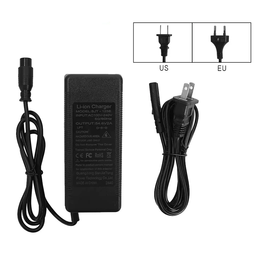 Chargeur GO SOLID! 54.6V 2A Pour Trottinette SmartGyro Rockway - Neuf