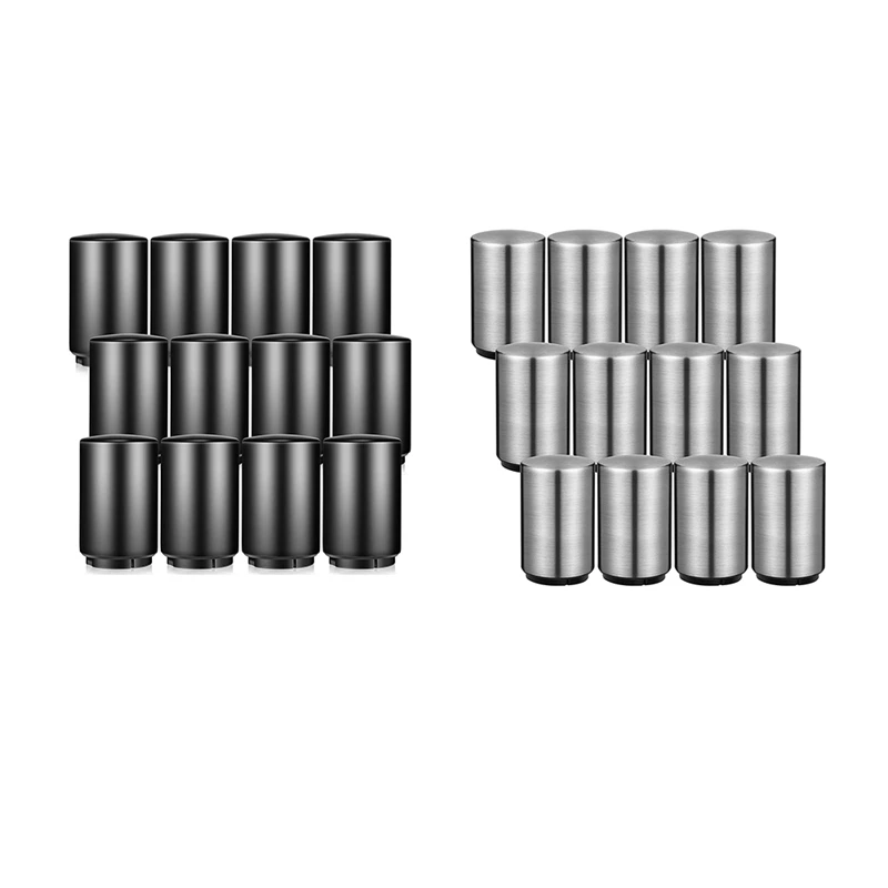 

Открывалка для пива автоматическая из нержавеющей стали, магнитный штопор для пикника, кемпинга, барбекю, путешествий, 12 упаковок